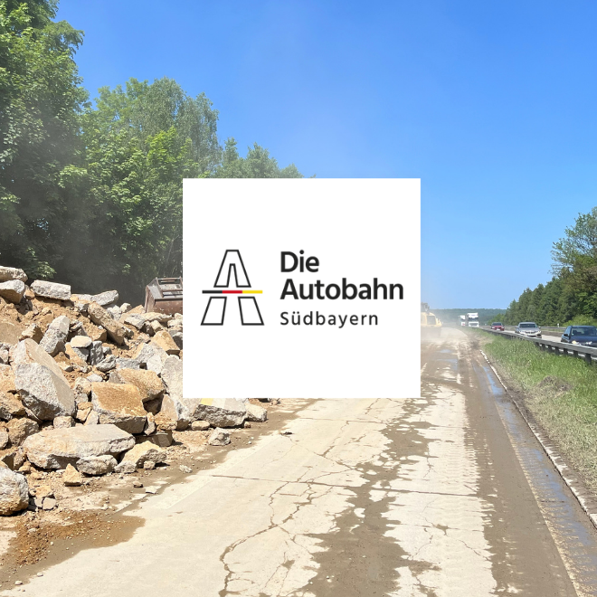 Autobahn Südbayern