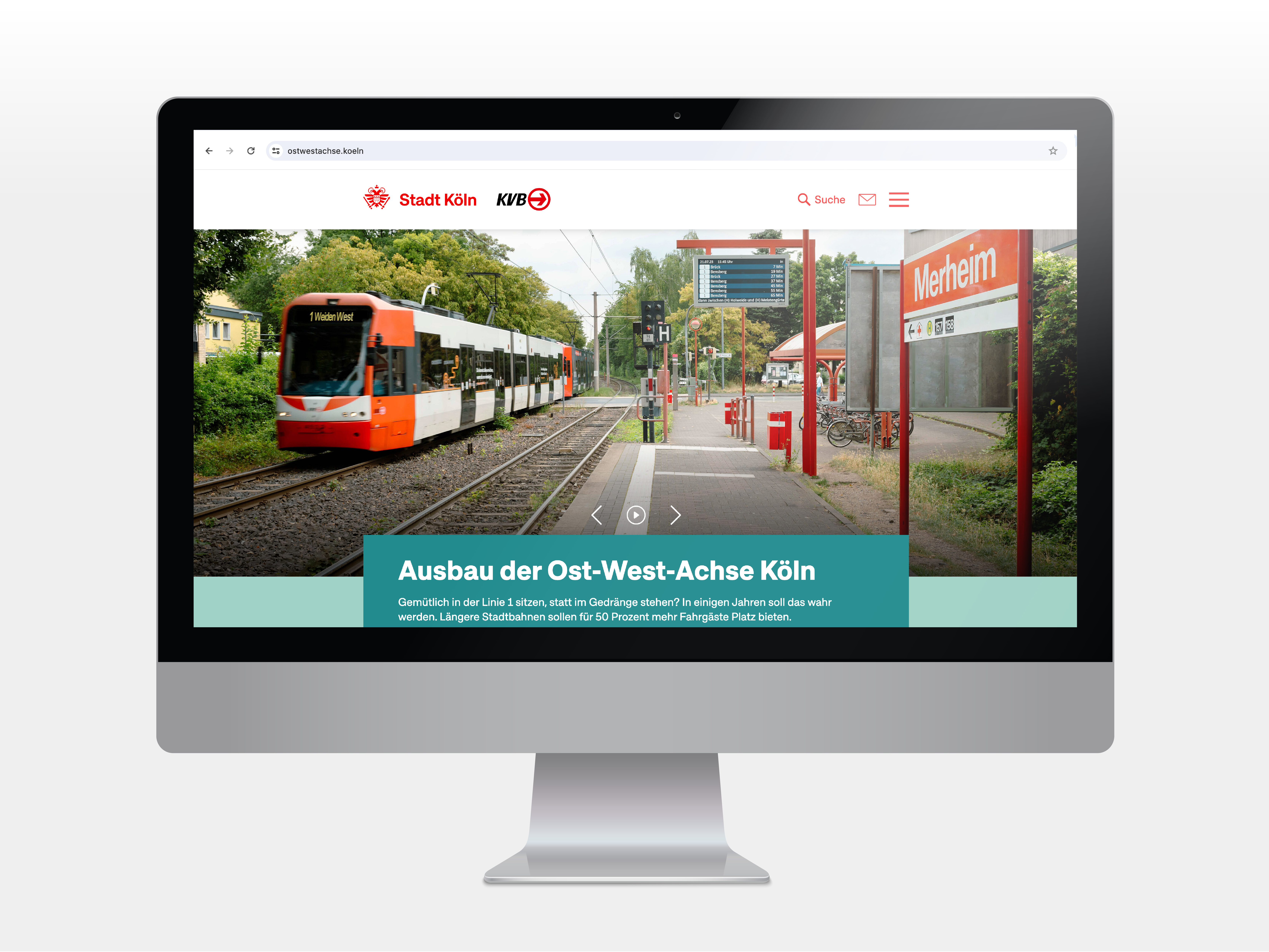 Stadt Köln – Stadtbahn Ost-West-Achse