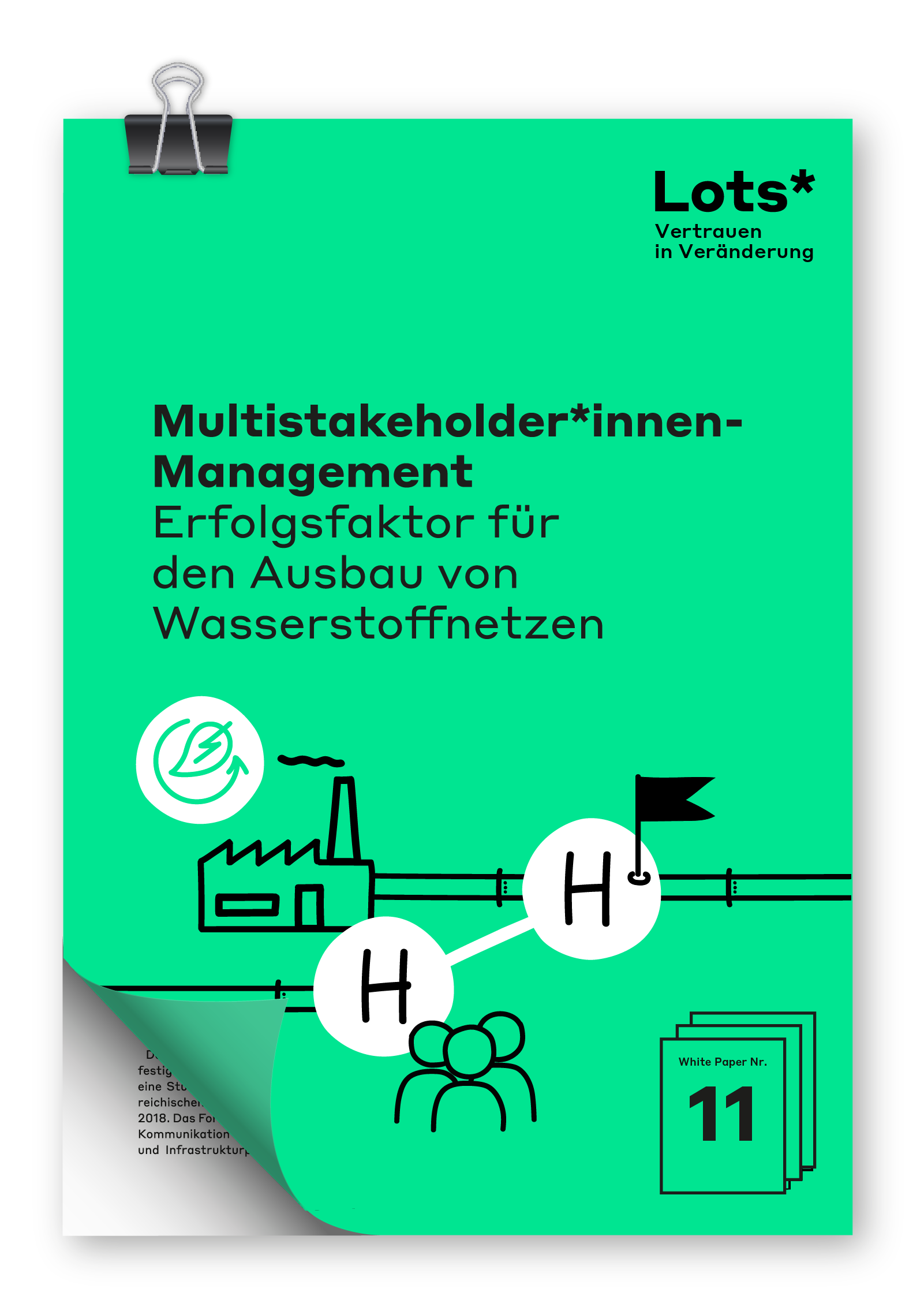 Whitepaper: Multistakeholder*innen-Management für den Ausbau von Wasserstoffnetzen