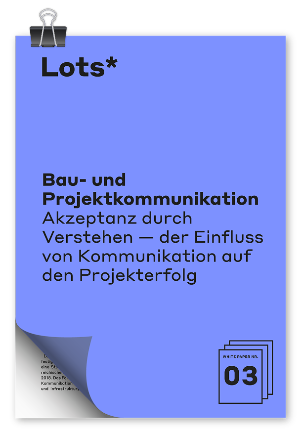 Vertiefung:  White Paper Bau- und Projekt­kommunikation
